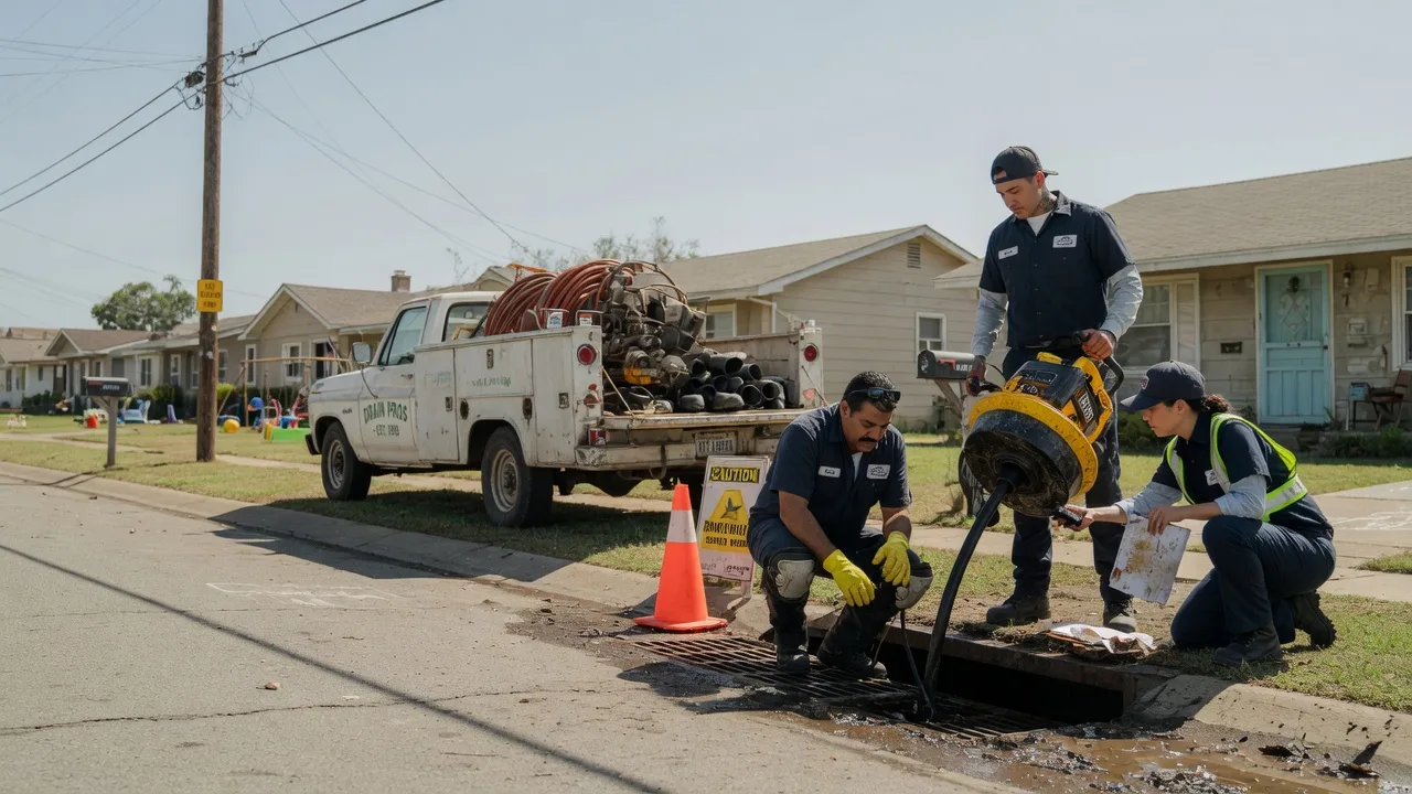 Drain Cleaning in Lazbuddie, TX near me